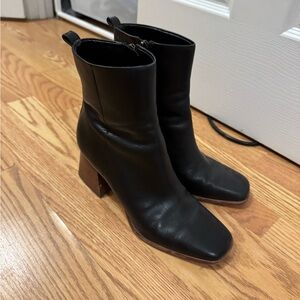 Silent D Cabana Black Ankle Boots